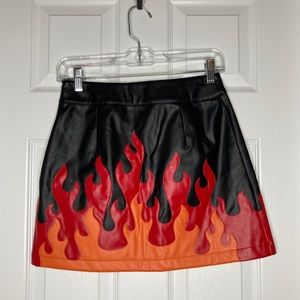 Dolls Kill Horoscopez Fire Emblem Mini Skirt